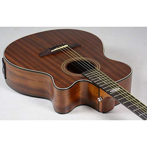         Violão Elétrico Mini Jumbo Strinberg Sa200c Mgs Mogno Fosco       