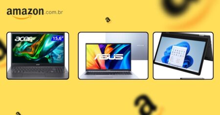 TOP 5 Melhores NOTEBOOKS CUSTO BENEFÍCIO em 2024!