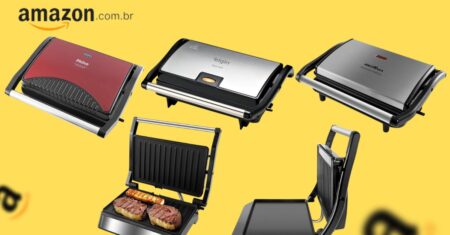 Top 5 Melhores Sanduicheiras Grill de 2024: Escolha a Ideal para a sua Cozinha!