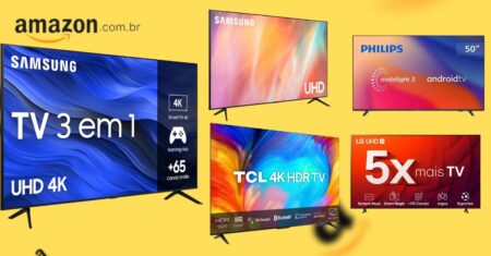 As 5 Melhores TV 50 Polegadas Smart 2024!