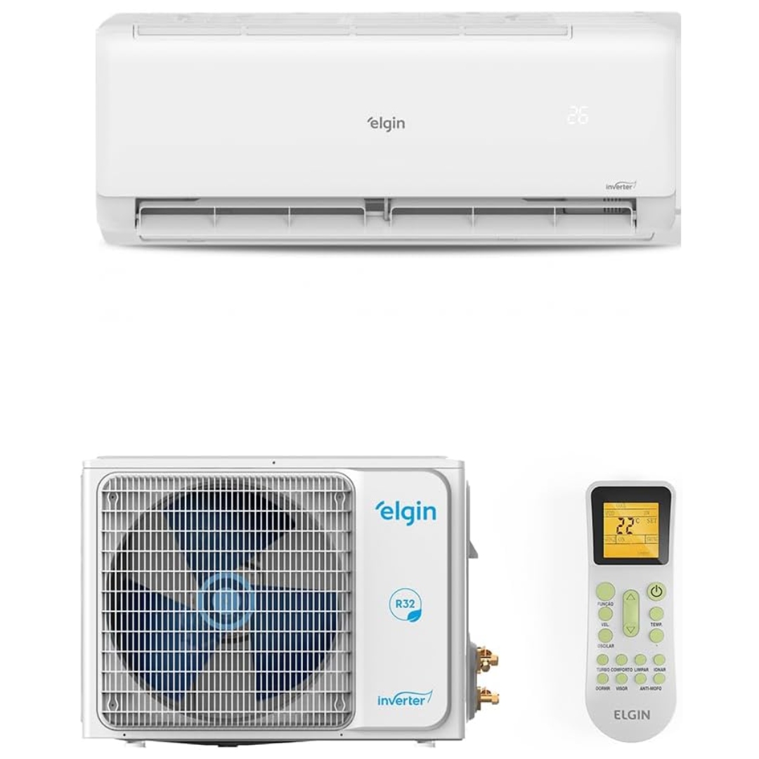 Ar Condicionado Split Hi Wall Eco II Inverter Connect Elgin 