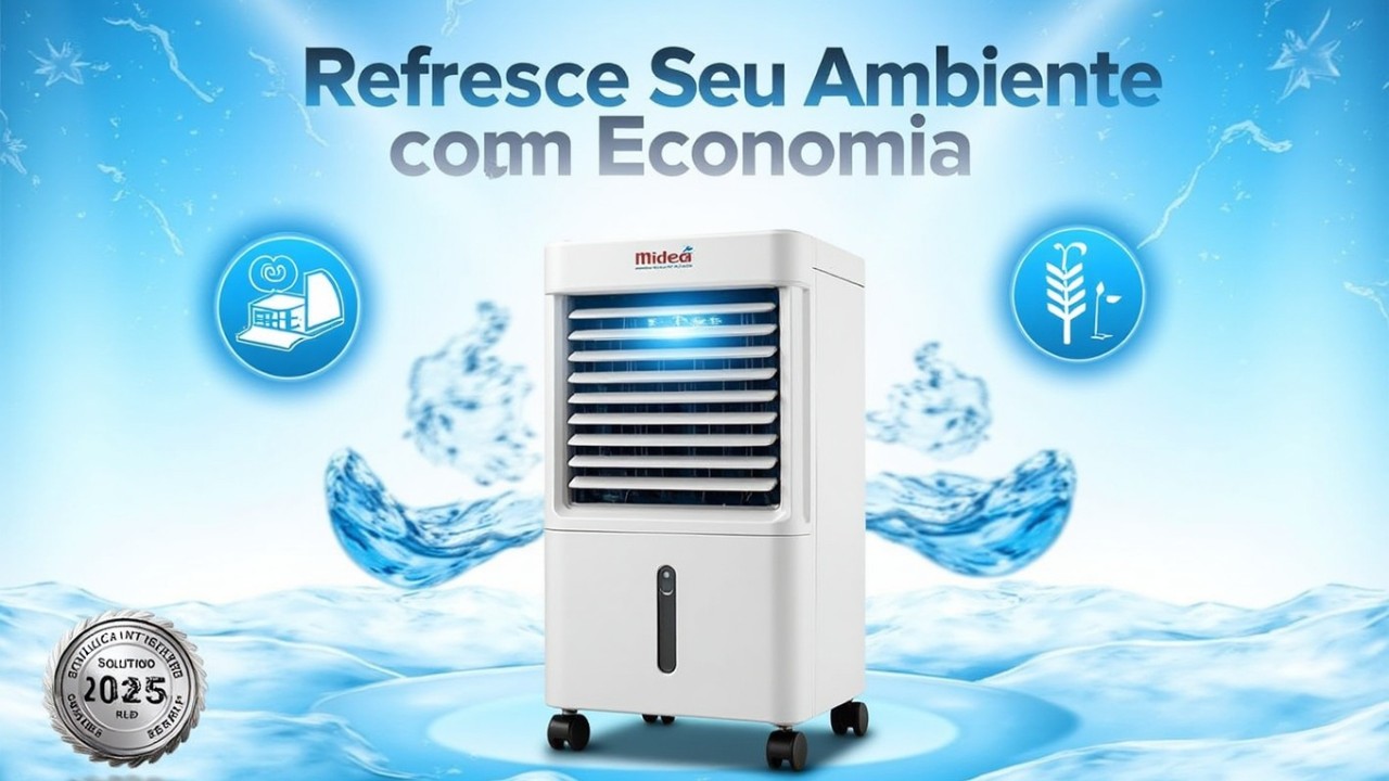 Climatizador de ar Midea AKAF2 Conheça suas Vantagens e Funcionamento