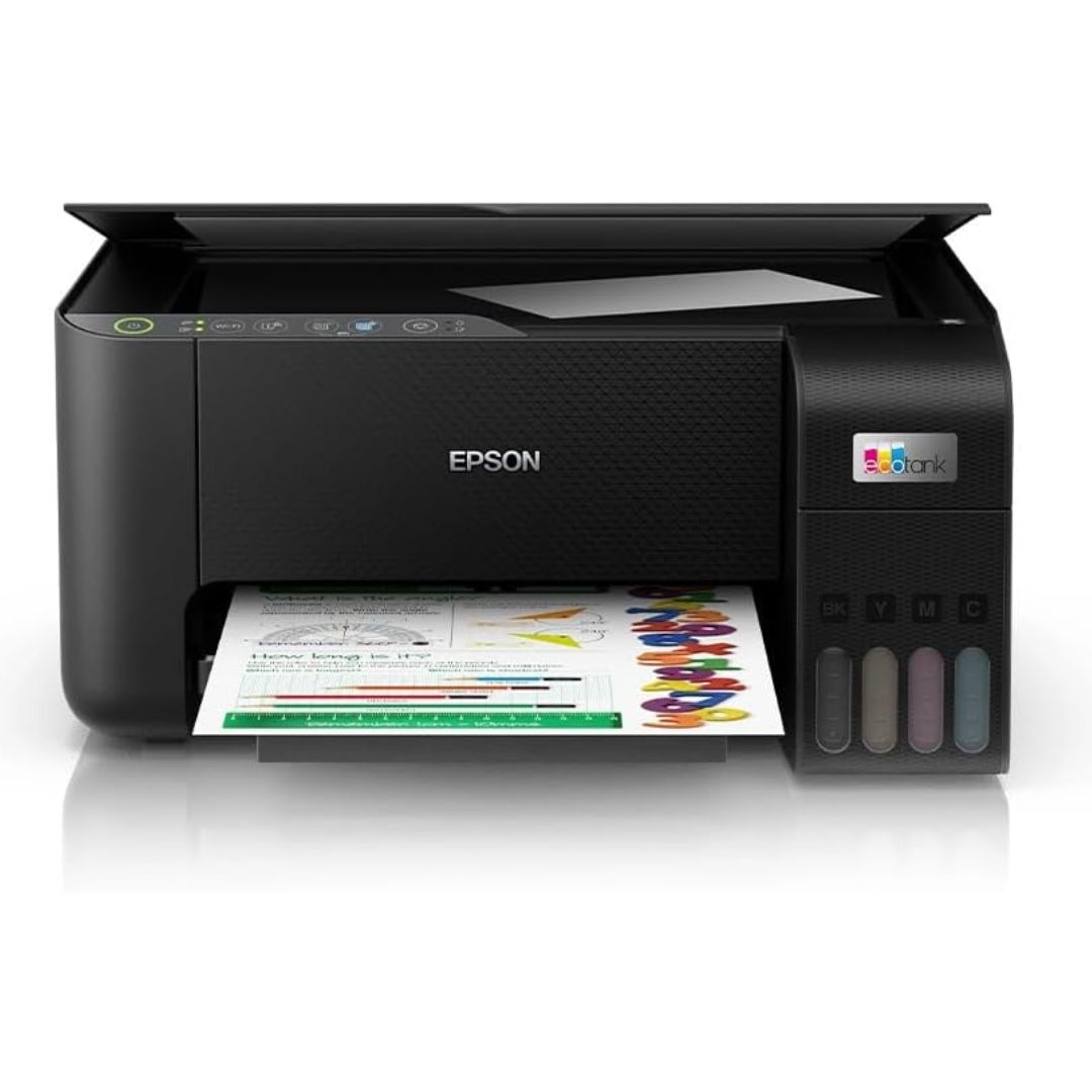 Epson EcoTank L3250 - Multifuncional, Tanque de Tinta Colorida, Wi-Fi Direct, USB, Bivolt, Preto