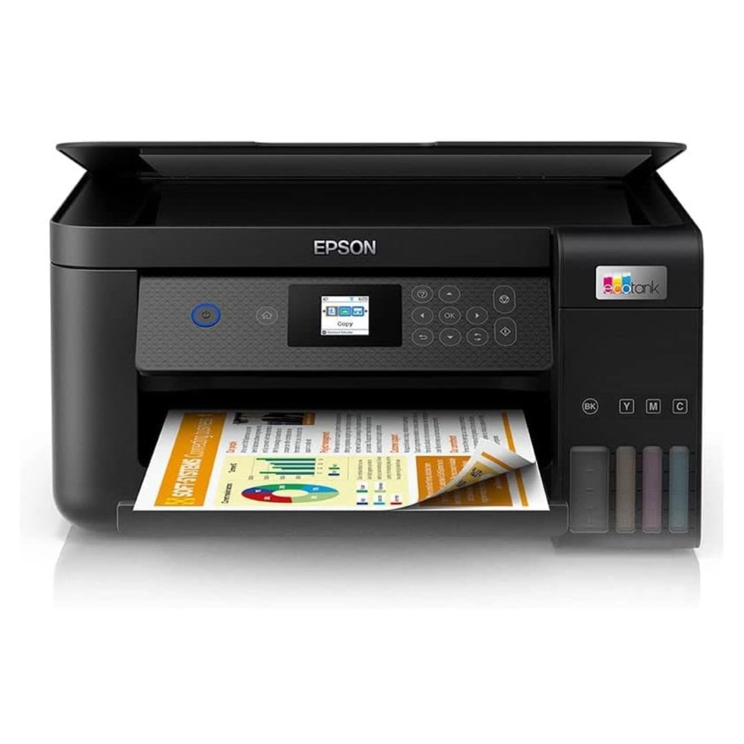 Epson, Multifuncional, Ecotank L4260 - Tanque de Tinta Colorida, Wi-Fi Direct, Frente e Verso Automático, Bivolt