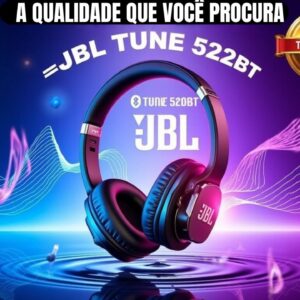 Fone JBL Tune 520BT: Conforto e Qualidade de Som Inigualáveis