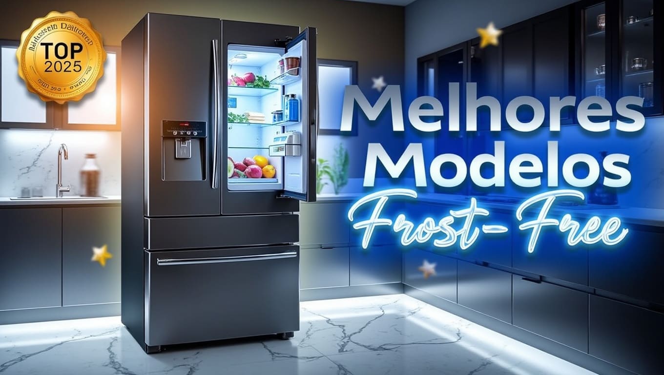 MELHORES GELADEIRAS FROST-FREE estão aqui! Descubra os modelos para 2024 que combinam eficiência e modernidade para a sua cozinha.