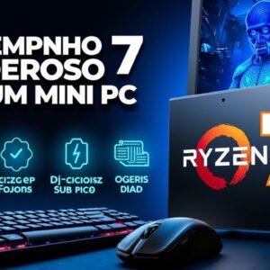 Mini PC AMD Ryzen 7 5800h  O Melhor Custo-Benefício para Jogar e Trabalhar