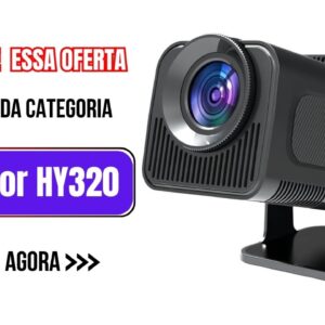 Projetor HY320  um Cinema em Casa Potente e BARATO