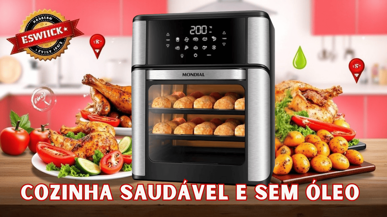 Air Fryer Forno Mondial 12L é Boa Vale a Pena Review Completo e Onde Comprar!