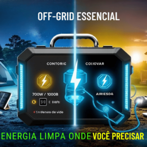BLUETTI AC50B A Solução Portátil de Energia Solar Que Une Potência, Segurança e Mobilidade