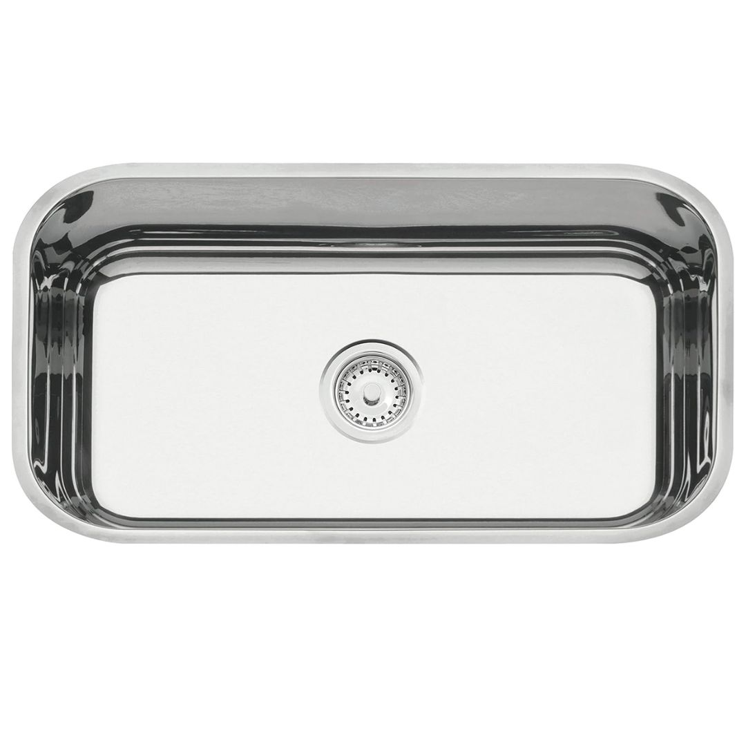 Cuba de embutir Tramontina Lavínia 56 BL em Aço Inox Pré-polido 56x34 cm