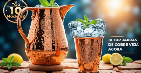 Jarras de Cobre As 10 Melhores para Beber Água com Saúde – Descubra Qual Vale a Pena!