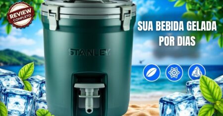 Jug Térmica Stanley 7,5L Vale a Pena? Descubra Se Ela Realmente Mantém a Bebida Gelada por 2 Dias!