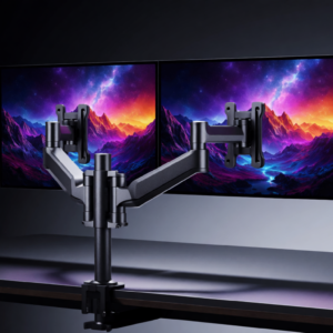 suporte articulado para 2 monitores VESA: review completo e análise dos principais recursos